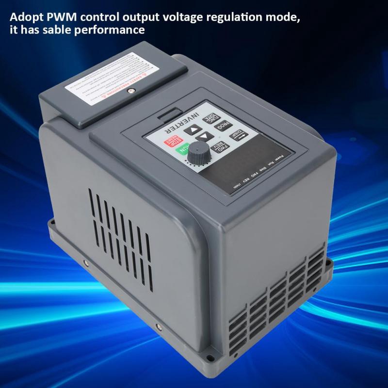 Liukouu Single-Phase Input Three-Phase Output Variable Frequency Drive Inverter 220V 1.5KW