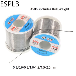 5 rolls 63/37 tin/lead Rosin Core Solder Wire 0.8mm Soldering welding 1.7m DSUK 