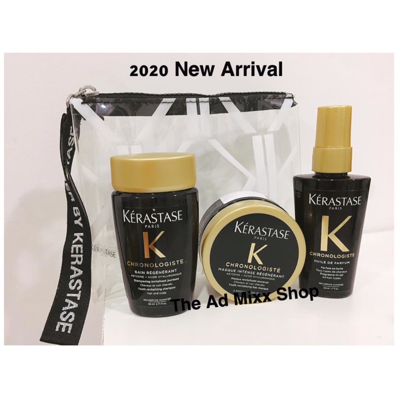 Kerastase Chronologiste Travel Set New Arrival Limited Edition Shopee Malaysia