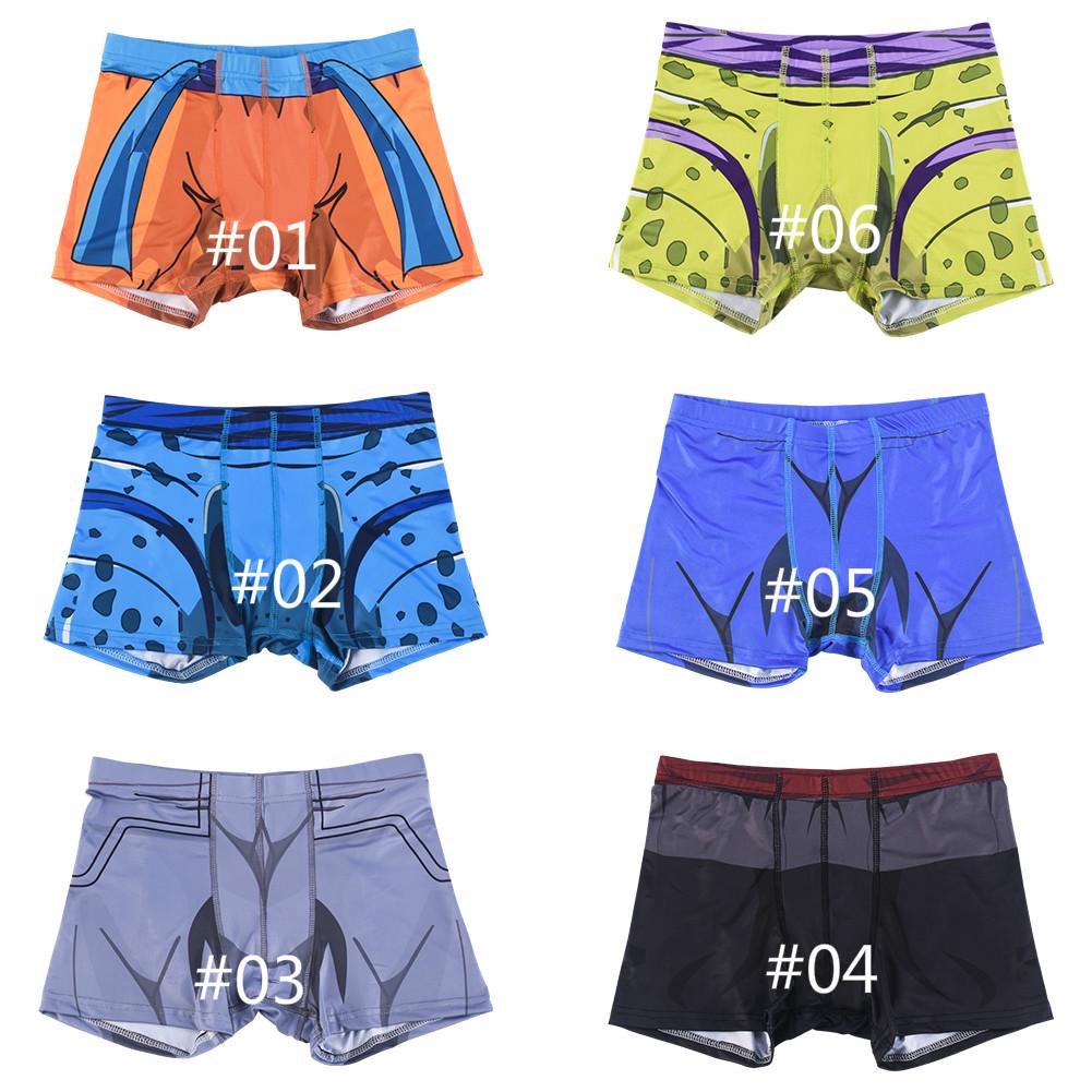 Men S Swimming Trunks Fitness Pants Dragonball Z Wukong 3 D Swimming Pants