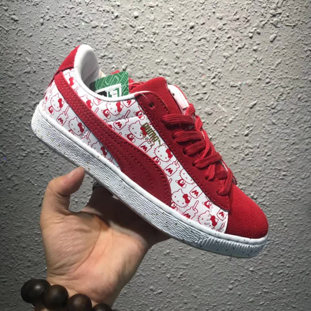 puma suede hello kitty