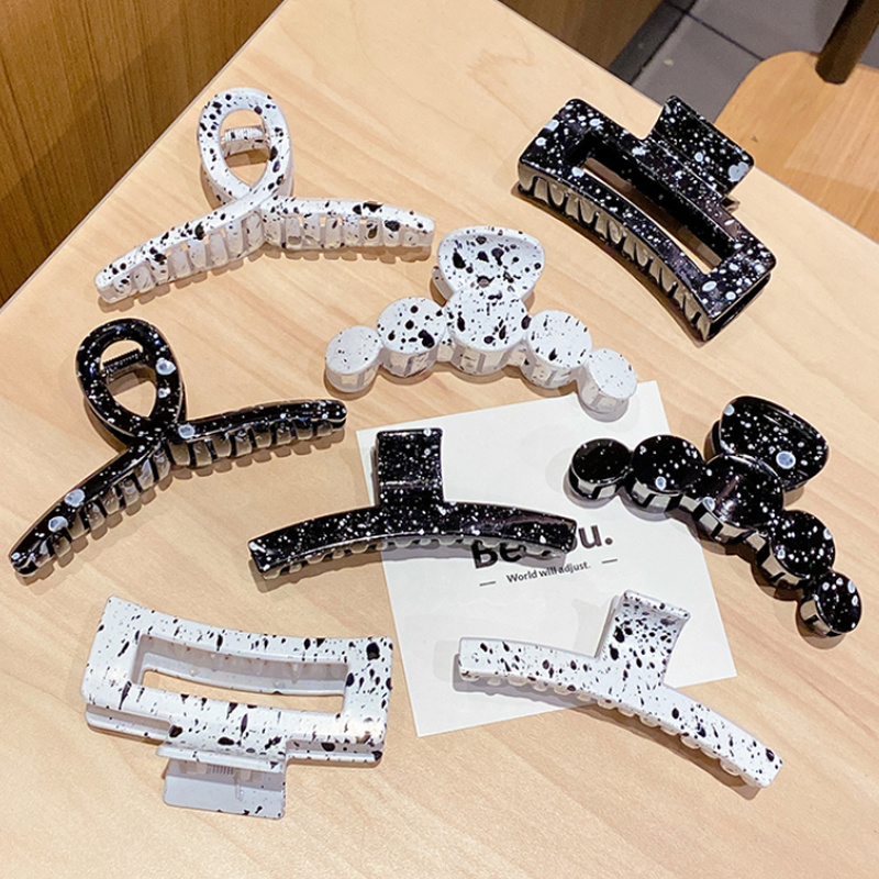 Premium Retro Acrylic Hair Clip Claw Clip Headdress 2021