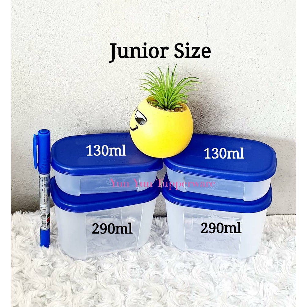 Tupperware FreezerMate Junior Set (4 PCS) 130ml (2) + 290ml (2)