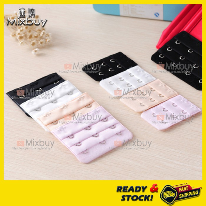 Women Bras Extender Buckle Bra Elastic Straps Adapter Shopee Malaysia