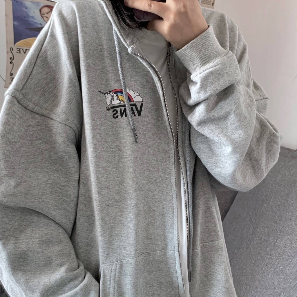 vans rainbow hoodie