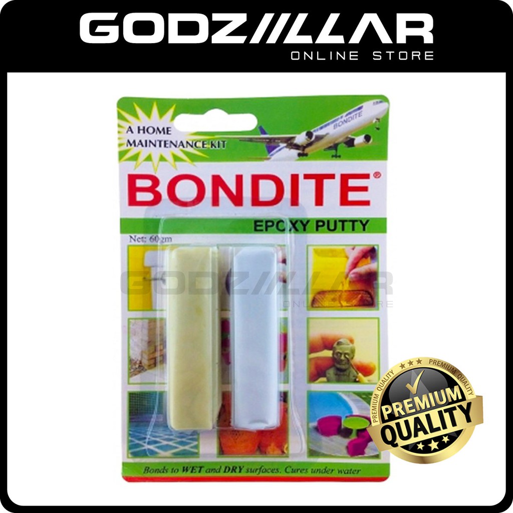 BONDITE Epoxy Putty Glue (60gm) 𝐘𝐎𝐔𝐑 𝐈𝐃𝐄𝐀𝐋 𝐇𝐎𝐌𝐄 𝐌𝐀𝐈𝐍𝐓𝐄𝐍𝐀𝐍𝐂𝐄 𝐊𝐈𝐓