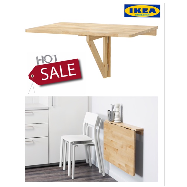  Meja Lipat Ikea Norbo  MEJADWAL