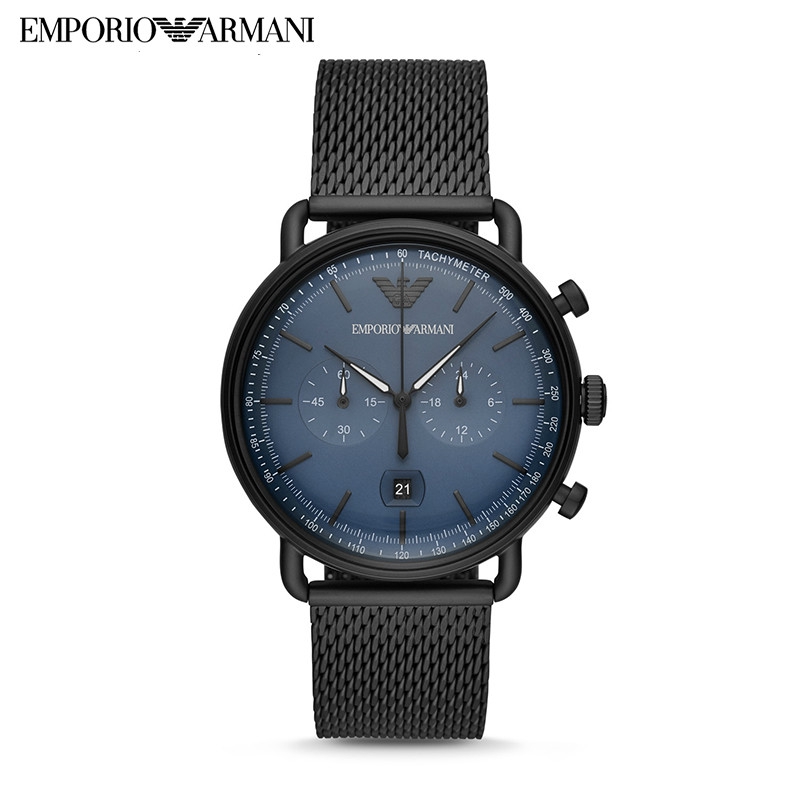 emporio armani watch waterproof