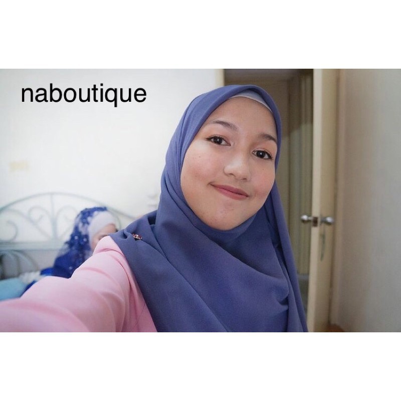 Ready Stock Hijab Borong Tudung Shawl Heavy Chiffon Bidang Baca Description Shopee Malaysia