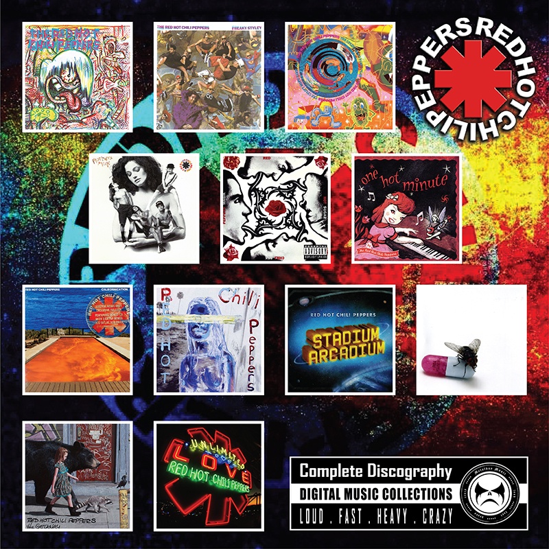 Gnaven Scorch Algebraisk RED HOT CHILI PEPPERS - Complete Discography (1984 - 2022) [Digital Download  Album] | Shopee Malaysia