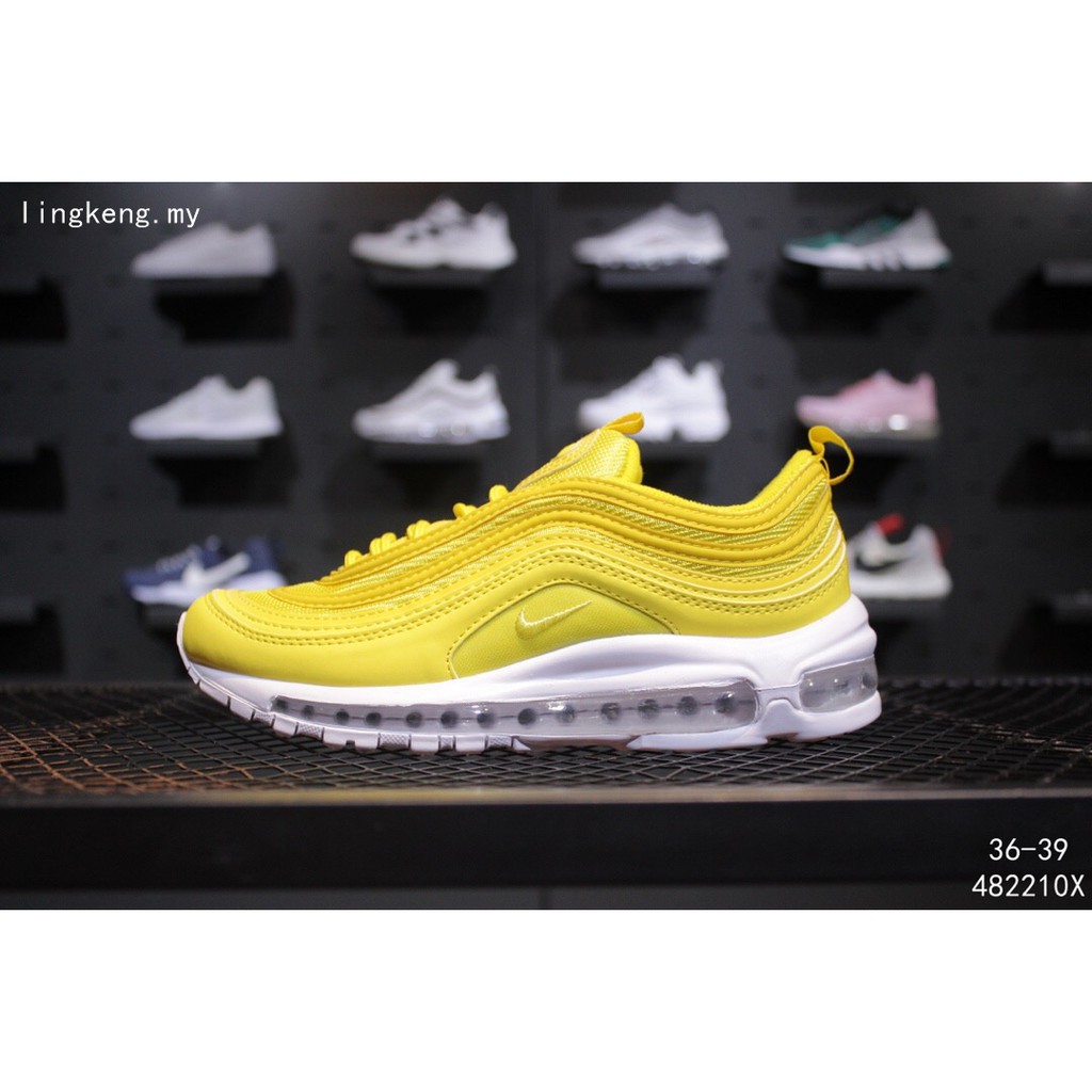 womens yellow air max 97