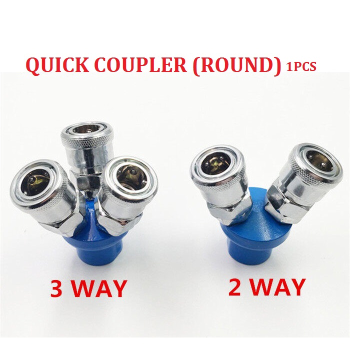 AIR HOSE QUICK COUPLER SOCKET CONNECTOR 2WAY/3 WAY Shopee Malaysia