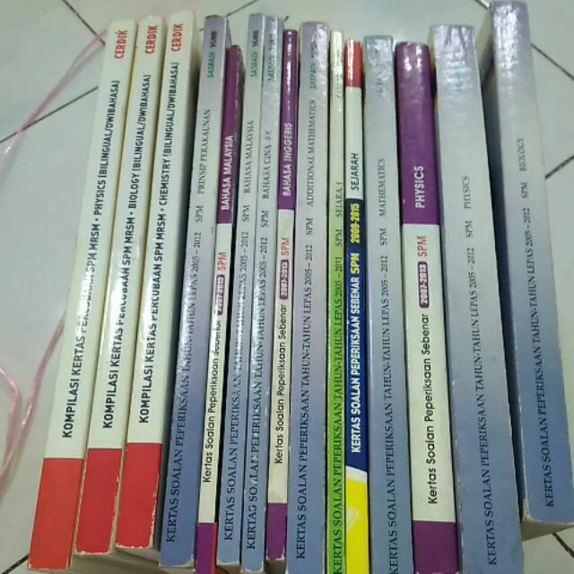 SPM past year papers  Shopee Malaysia