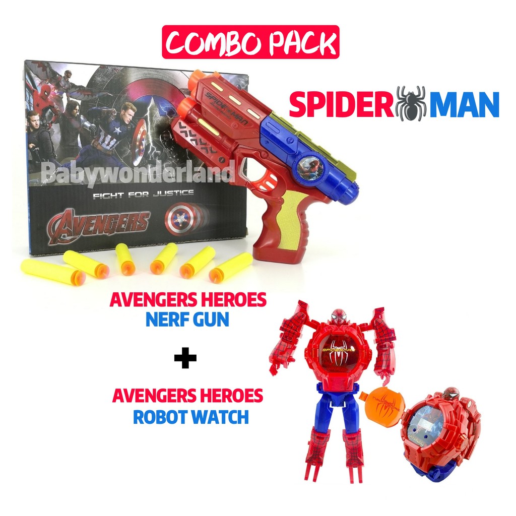 nerf robot spider