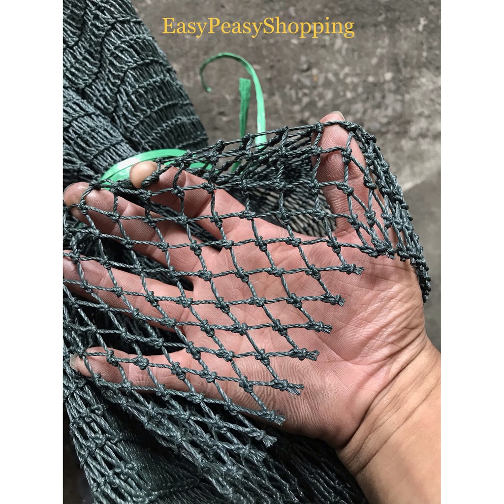 Jaring Pukat Netting Jaring Hijau Untuk Pagar Ternakan Darat Laut Ready Stock Shopee Malaysia