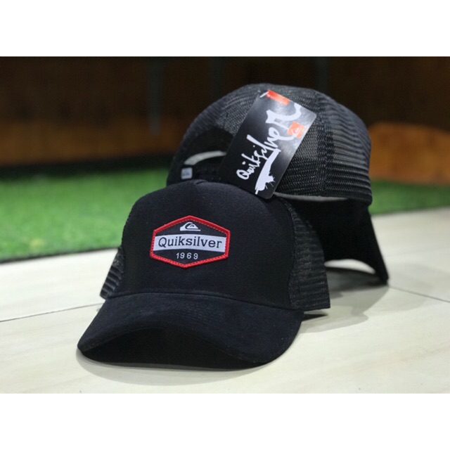 quicksilver trucker hat