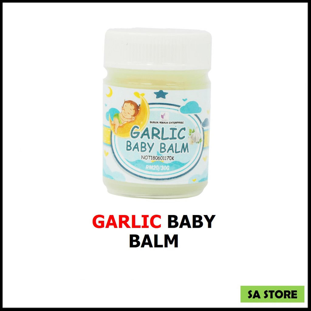 Garlic Baby Balm Susuk Manja 5g (Trial Pack) & 30g ...