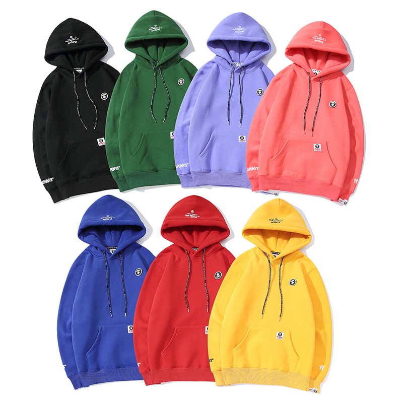 blue green yellow red hoodie