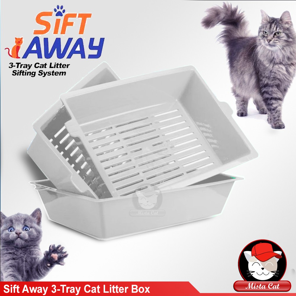 sift away litter box