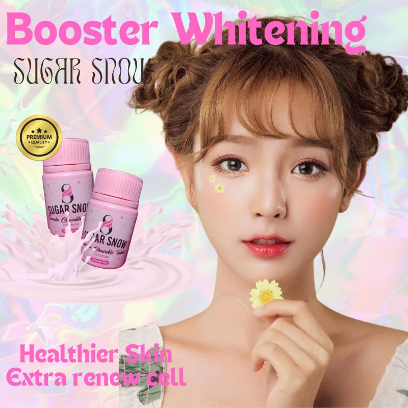 Sugar Snow Whitening Body And Skin 30 Tablets