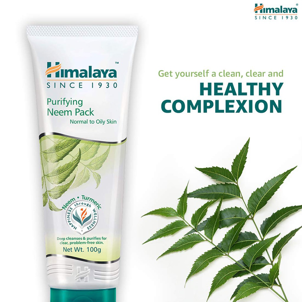 Himalaya Purifying Neem Pack 100ml | Shopee Malaysia