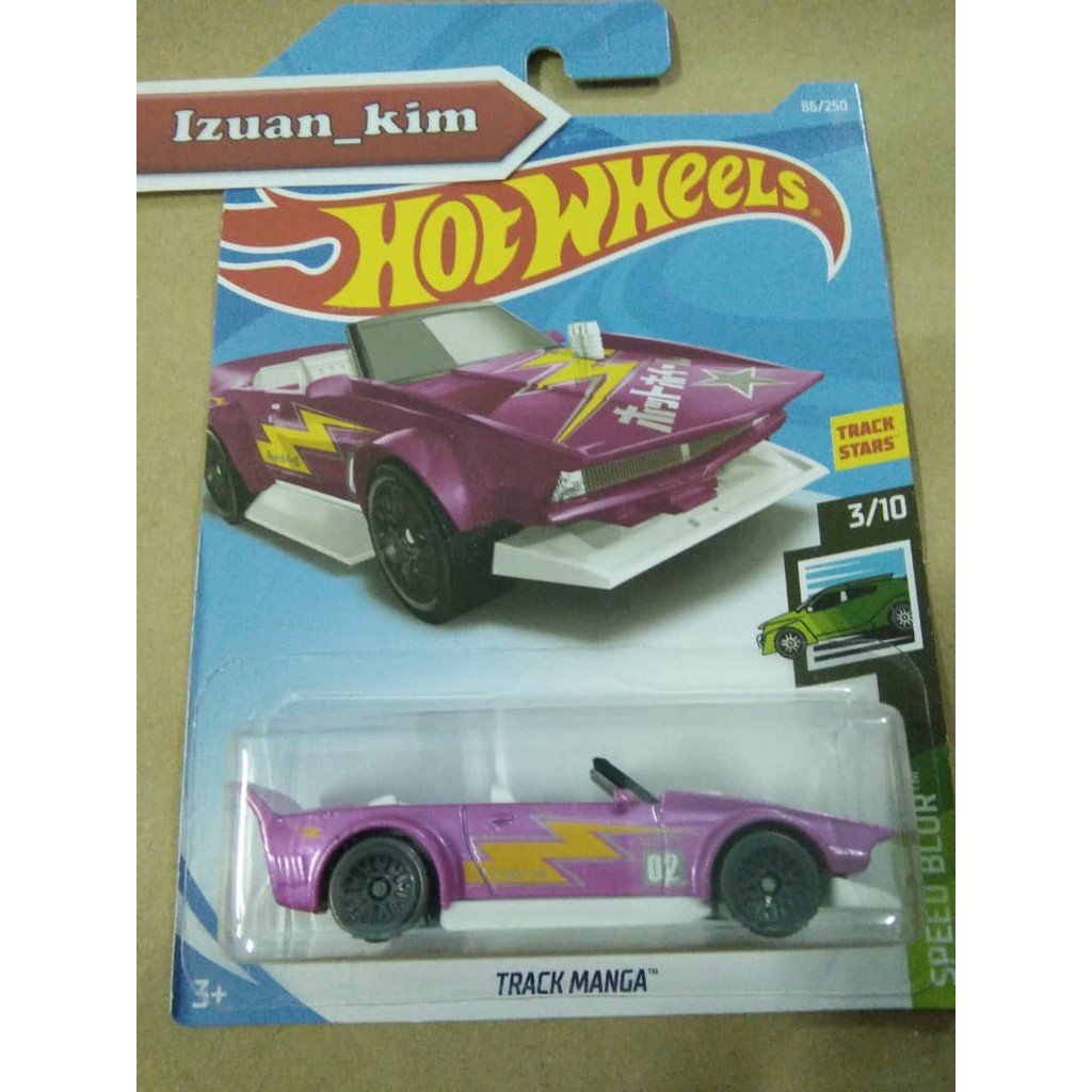 hot wheels track manga pink