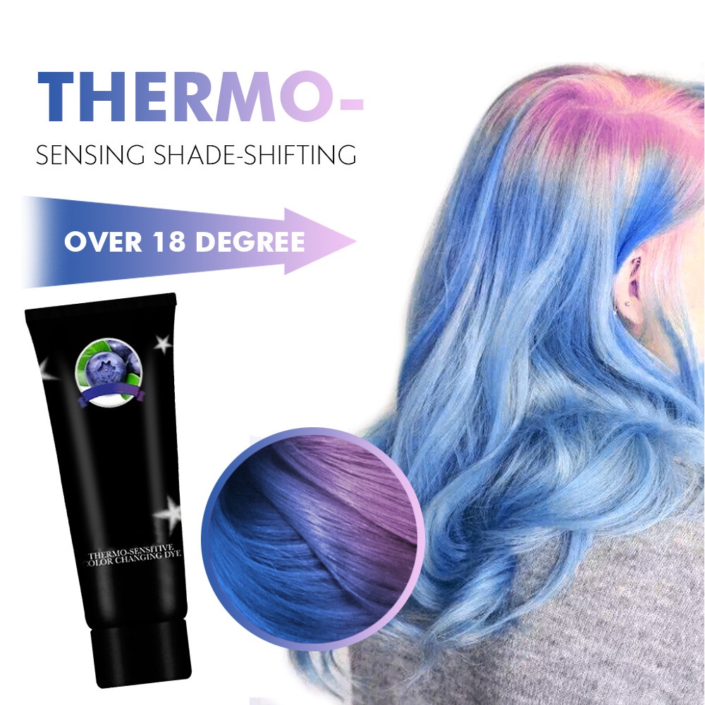 Thermochromic Color Changing Wonder Dye Mermaid Hair Dye Gray Hair
