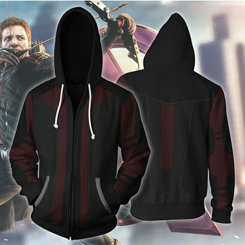 marvel hawkeye hoodie