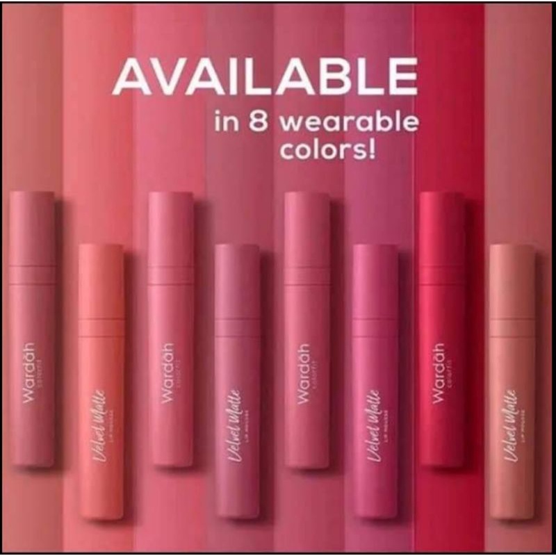 Wardah Colorfit Velvet Matte Lip Mousse 4g Shopee Malaysia