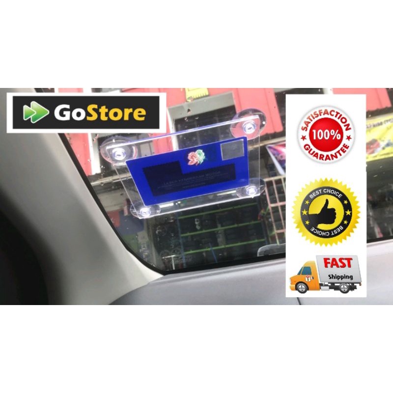 Roadtax Display Board For Vehicle/ Gate Pass Sticker Holder/ RFID