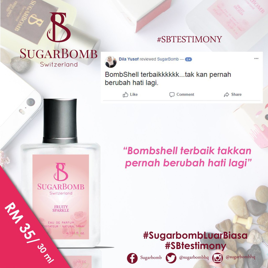 Sugarbomb Inspired Perfume