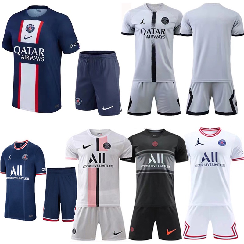 Paris Saint-Germain x Jordan Fourth Stadium Kit 2022-23 - Little Kids with  Marquinhos 5 printing