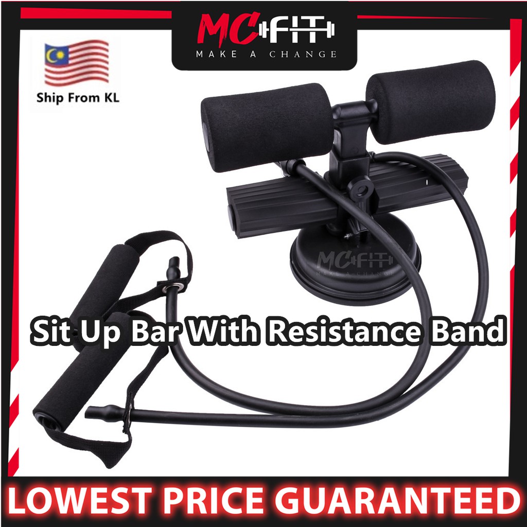 Mcfit Suction Sit Up Bar Upgraded Suction For Exercising Gym Home Workout Home Training Home Gym