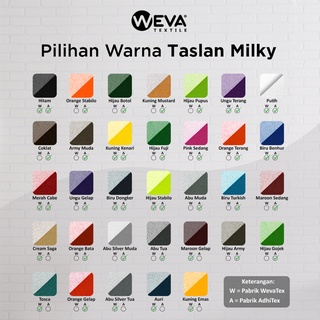 Taslan Milky Weva Textile Fabric Material Strong Jacket Fabric S2 ...