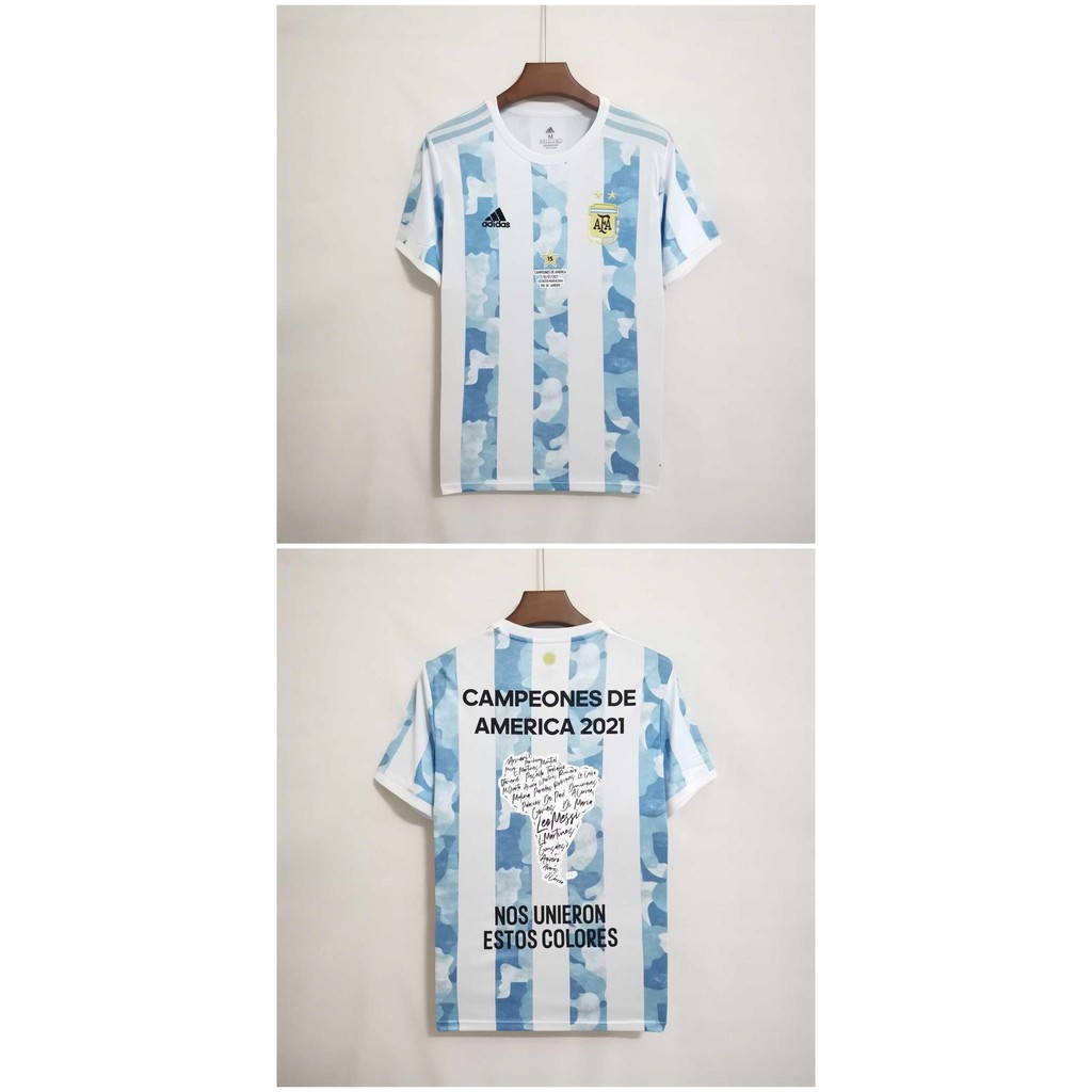 2021 Argentina Home Copa América Champion Version MESSI #10 Soccer Jersey Football | Shopee Malaysia 2021 Argentina Home Copa América Champion Version MESSI #10 Soccer Jersey Football | Shopee Malaysia