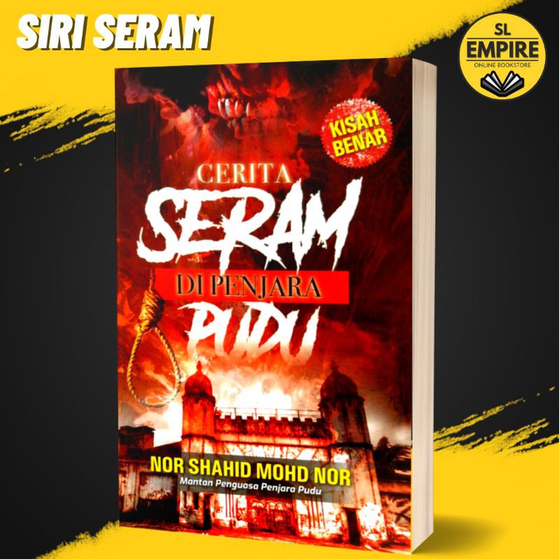 Buku Cerita Seram Di Penjara Pudu Oleh Nor Shahid Mohd Nor Shopee Malaysia