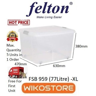 Raya Sales Wikostore Felton FSB959 Iconic Storage Box ...