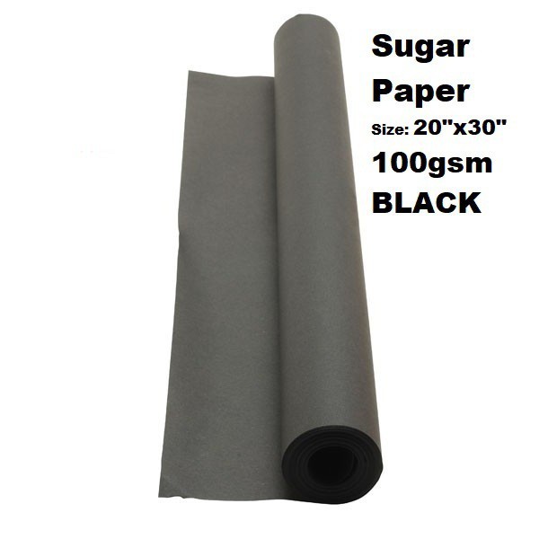 Sugar paper black
