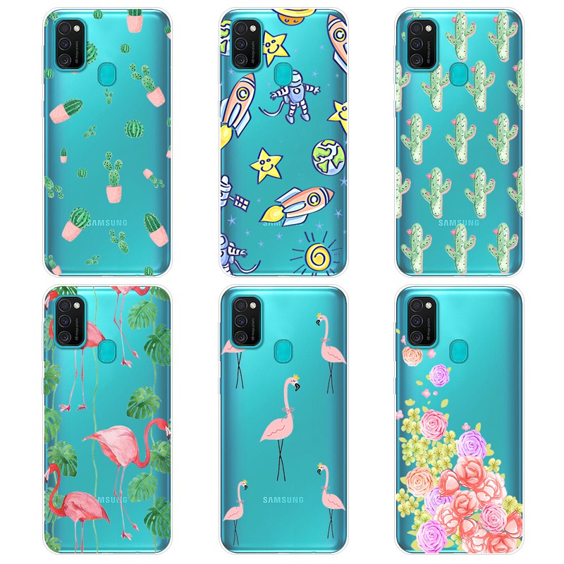 Samsung Galaxy M21 Printed Case Cartoon Back Cover For Samsung M21 Soft Silicone Tpu Case For Samsung Galaxy M21 Shopee Malaysia