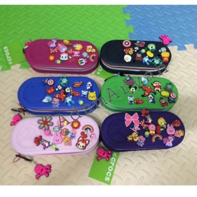 crocs pencil case