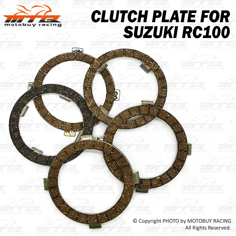 SUZUKI RC100 HEAVY DUTY CLUTCH PLATE Shopee Malaysia