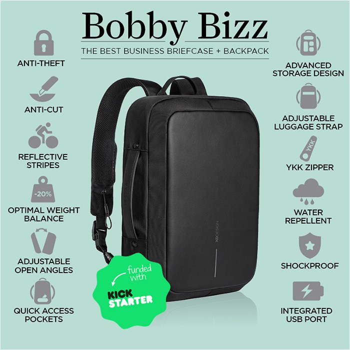 bobby business backpack