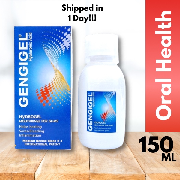 [READY STOCK!] Gengigel Hydrogel Mouthrinse for Gums Heal Sores