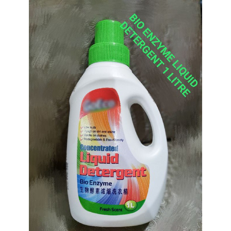 GOECO ENZYME LIQUID DETERGENT 1 LITRE GOECO PENCUCI LAUNDRY Shopee