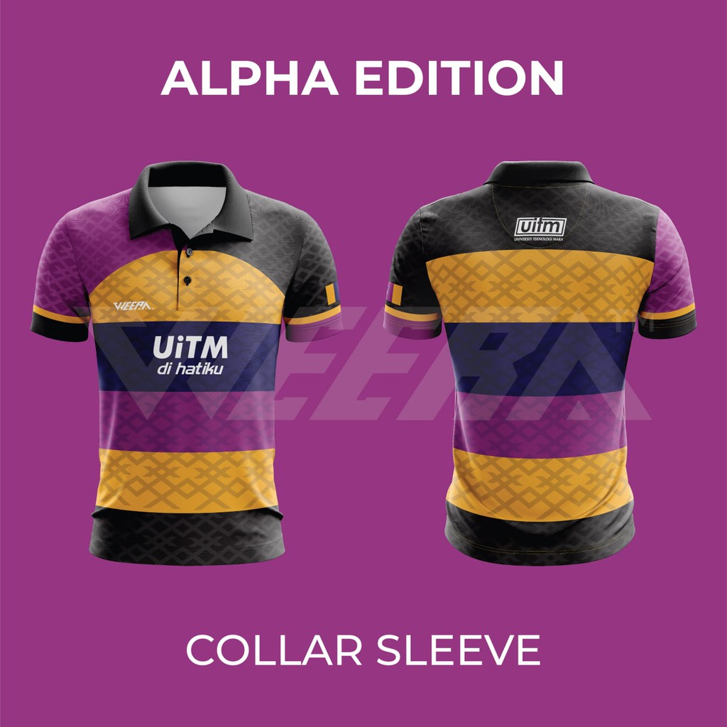 Buy Uitm Jersey Sublimation Alpha Edition Uitmxweera Uitm Dihatiku Seetracker Malaysia
