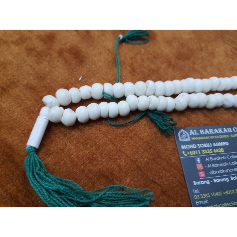 Tasbih Tulang Unta Original 99 biji ( Free Shipping )