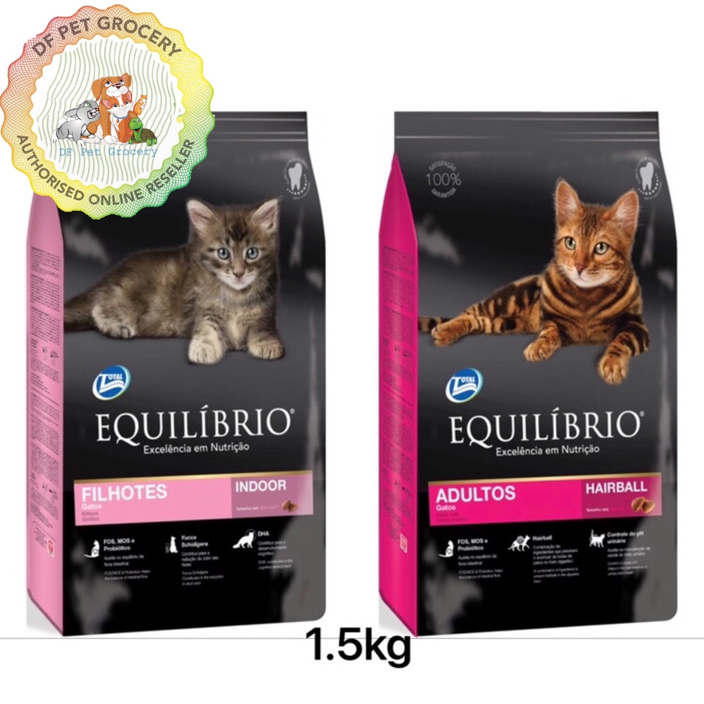 Equilibrio Cat Food 1.5kg ( Kitten / Adult ) Shopee Malaysia