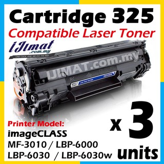 Canon Cartridge 325 Compatible Toner For Mf3010 Lbp6030w Lbp6000 Lbp3010 Lbp3050 Lbp3018 Lbp3100 Lbp3150 Printer Ink Shopee Malaysia