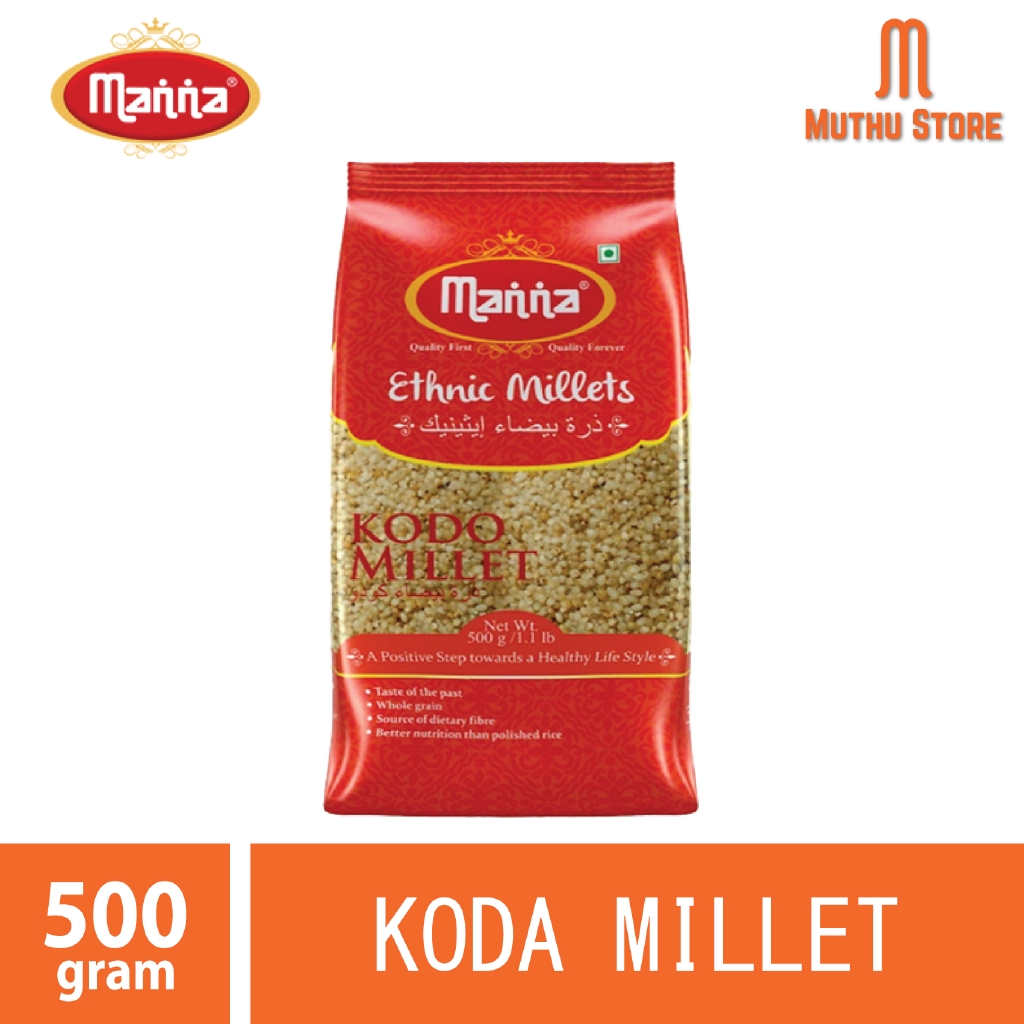 MANNA KODO MILLET (VARAGU) 500g Shopee Malaysia