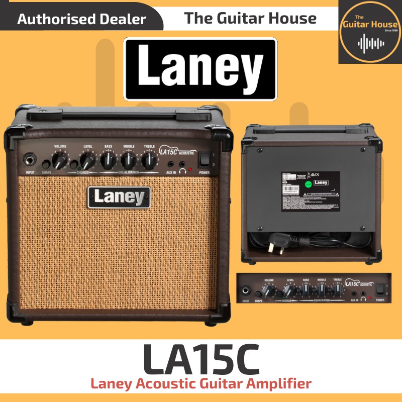 Laney LA15C Acoustic Guitar Amplifier Shopee Malaysia